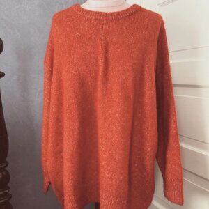 Old Navy Pullover Sweater Deep Coral Size XXL